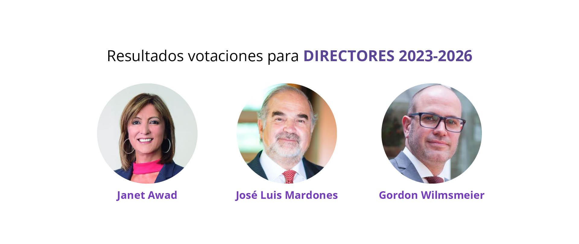 Directores de Conecta Logística en el periodo 2023 - 2026